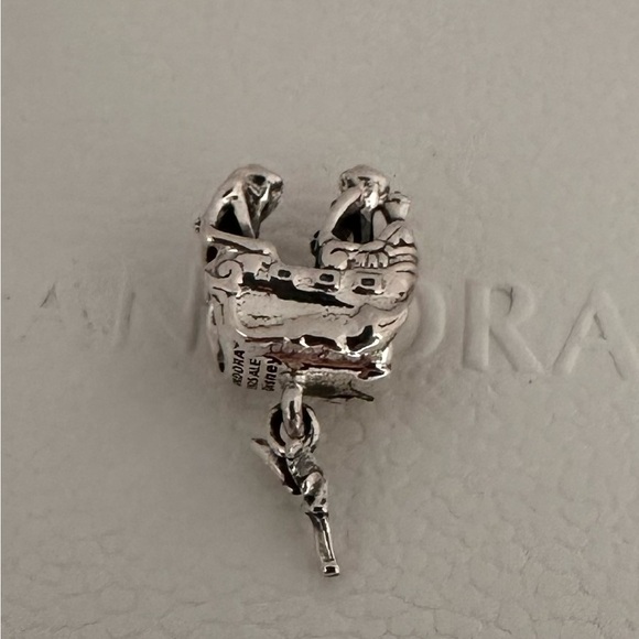 Pandora Disney, Tinker Bell & Captain Hook’s Pirate Ship Charm 925 Ale #177 - Picture 1 of 6